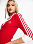 Фото #3 товара adidas Originals Adicolor dress in scarlett