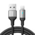 Фото #1 товара Kabel przewód do iPhone A10 Series USB - Lightning 2.4A 1.2m czarny