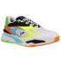 Фото #3 товара Puma RsFast Tropics Lace Up Mens Multi Sneakers Casual Shoes 388327-01