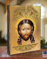 Фото #2 товара Icon The Holy Face Wall Art on Wood 16"