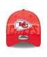 Фото #4 товара Men's Red Kansas City Chiefs 2023 NFL Training Camp 39THIRTY Flex Fit Hat