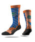 Men's and Women's Florida Gators Geo Block Crew Socks