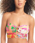 Фото #1 товара Women's Convertible O-Ring Bandeau Bikini Top, Created for Macy's