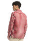 ფოტო #5 პროდუქტის Men's Slim Fit Blur Check Long Sleeve Button-Down Oxford Shirt