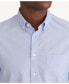 ფოტო #3 პროდუქტის UNTUCK it Men's Slim Fit Wrinkle-Free Short-Sleeve Hillstowe Button Up Shirt