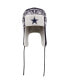 Фото #3 товара Men's Navy Dallas Cowboys Knit Trapper Hat