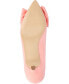 ფოტო #5 პროდუქტის Women's Orana Wide Width Pointed Toe Kitten Heel Pumps