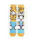 ფოტო #1 პროდუქტის Men's Tails Animigos 360 Casual Crew Socks for Men