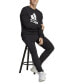 Фото #4 товара Men's Essentials Performance Single Jersey Tapered Open Hem Jogger Pants