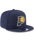 Фото #4 товара Men's Navy Indiana Pacers Official Team Color 9FIFTY Snapback Hat
