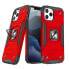 Фото #1 товара Etui iPhone 14 Pro Max pancerny pokrowiec uchwyt magnetyczny ring czerwone