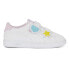 Фото #1 товара Puma Smash V2 Mermaid Slip On Toddler Girls Size 3 M Sneakers Casual Shoes 3918
