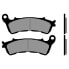 BRENTA MOTO 3081 organic rear Brake Pads