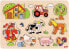 Goki Puzzle z uchwytami Farma (221592)