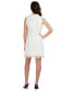 Фото #2 товара Women's Mock-Neck Sleeveless Lace Dress