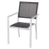 Фото #1 товара Садовый стул BB Home Thais 55,2 x 60,4 x 86 см Серый Алюминий Белый