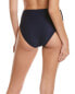 Фото #2 товара Carmen Marc Valvo High-Waist Bikini Bottom Women's Blue Xs