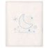 BIMBIDREAMS Microfiber blanket 120x155 cm W/Blue - фото #1