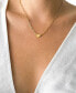 ფოტო #3 პროდუქტის Heart Necklace with Paperclip Chain
