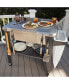 Фото #4 товара Outdoor Stainless Steel Grill Prep Table