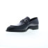 Фото #4 товара Bruno Magli Jack MB3JACK0 Mens Blue Leather Loafers & Slip Ons Casual Shoes 8