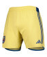 ფოტო #3 პროდუქტის Men's Gold Real Salt Lake 2023 Away AEROREADY Authentic Shorts