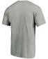 Фото #2 товара Men's Heathered Gray Texas Rangers Heart Soul T-shirt