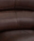 Arther 64" Leather Traditional Loveseat