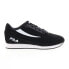 Фото #1 товара Fila Volari 5DM00009-013 Womens Black Synthetic Lifestyle Sneakers Shoes 7