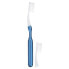 Aluminum Toothbrush with Replaceable Brush Heads, Soft, Blue, 1 Toothbrush and 1 Replaceable Brush Head