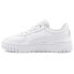 Фото #3 товара Puma Cali Dream Leather Lace Up Womens White Sneakers Casual Shoes 39273001