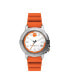 ფოტო #1 პროდუქტის Men's Peak Patrol Clemson Silicone Strap Watch 45mm