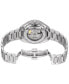 Men's Swiss Automatic DS-2 Stainless Steel Bracelet & Gray Synthetic Strap Watch 41mm Gift Set