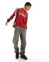 Фото #2 товара Puma long sleeve football jersey in red