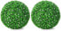 Фото #1 товара Искусственные цветы costway Modell 2 Бухсбаумская шаровая форма с цветами (набор из 2 штук)