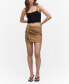 ფოტო #1 პროდუქტის Women's Ruched Details Skirt