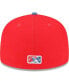 Фото #5 товара Men's Coral Fayetteville Woodpeckers Copa De La Diversion 59FIFTY Fitted Hat