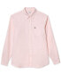 Men's Woven Long Sleeve Button-Down Oxford Shirt
