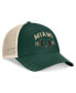 Men's Green Miami Hurricanes Heritage Waylon Trucker Adjustable Hat