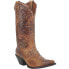 Фото #2 товара Dan Post Boots Colleen Snip Toe Cowboy Womens Brown Casual Boots DP4095