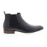 Фото #1 товара English Laundry Kipp EL2461B Mens Black Leather Slip On Chelsea Boots 10