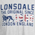 ფოტო #4 პროდუქტის LONSDALE Kettering short sleeve T-shirt 2 units