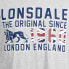 Фото #4 товара LONSDALE Kettering short sleeve T-shirt 2 units