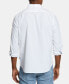 Фото #2 товара Men's Classic-Fit Stretch Solid Oxford Button-Down Shirt