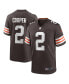 Фото #2 товара Men's Amari Cooper Brown Cleveland Browns Player Game Jersey