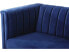 Фото #4 товара Sofa aus dunkelblauem Samt "Ellison" - 1