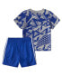 ფოტო #2 პროდუქტის Baby Boys Short Sleeve Printed T Shirt and Shorts, 2 Piece Set