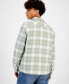 Фото #2 товара Men's Jones Plaid Shirt Jacket, Created for Macy's