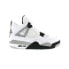 Фото #2 товара Кроссовки Nike Air Jordan 4 Retro White Cement (Белый)