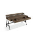 Фото #1 товара Finch 60" Wood and Metal Secretary Desk